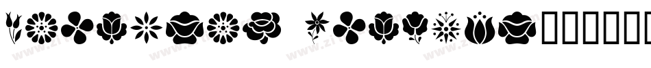 Kalocsai Flowers字体转换